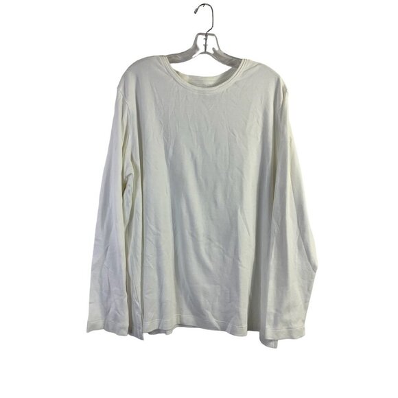 Westbound Women White Long Sleeve Top - Picture 1 of 5